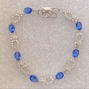 Luxury Tanzanite Bracelet (925 silver)
